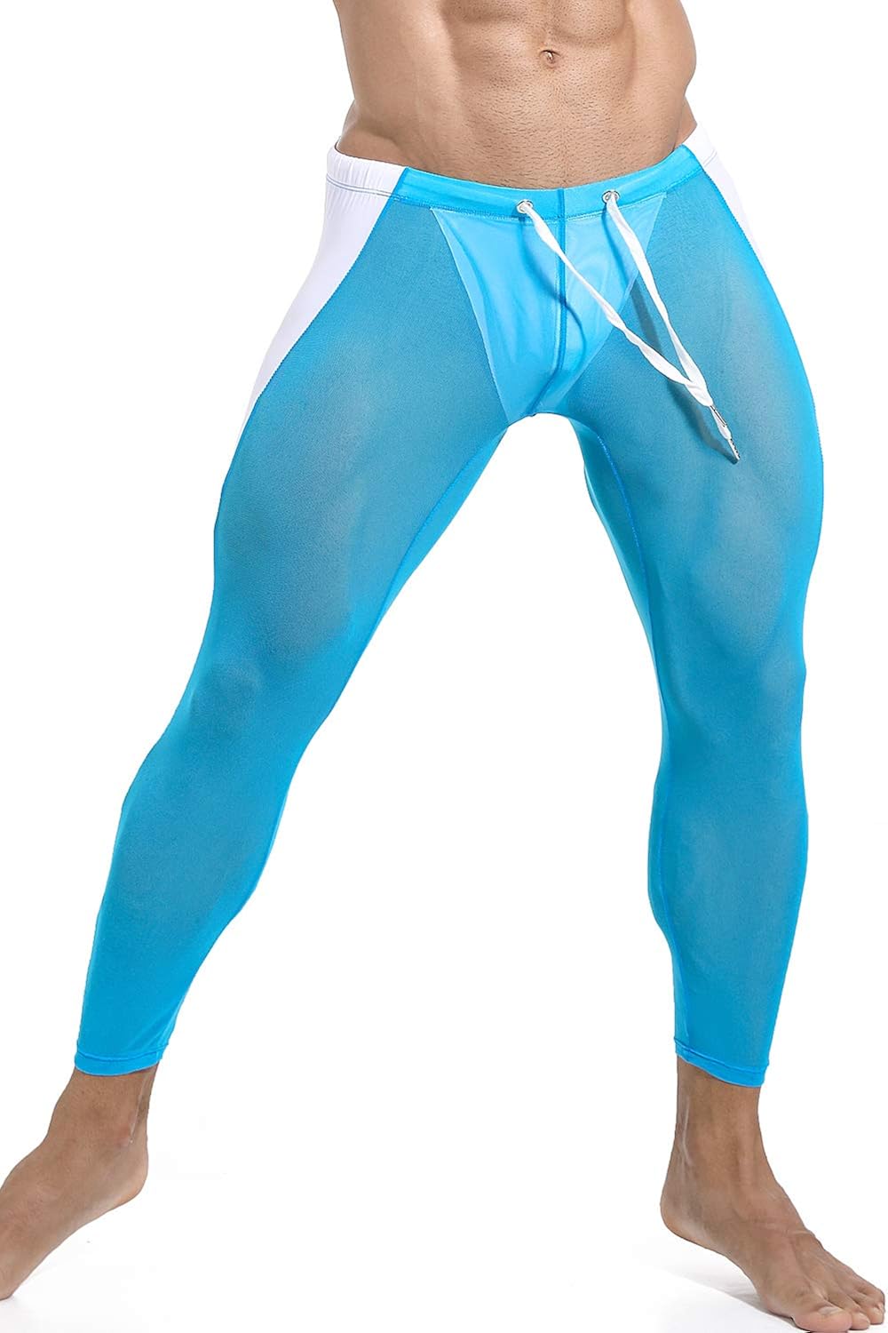 see threw yoga pants in mechanic shop