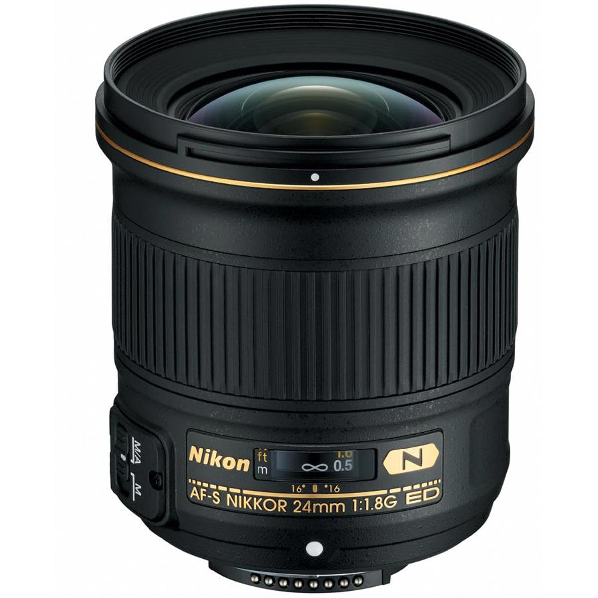 Nikon AF-S FX NIKKOR 24 mm f/1.8G ED Lente fija con enfoque automático para cámaras Nikon DSLR