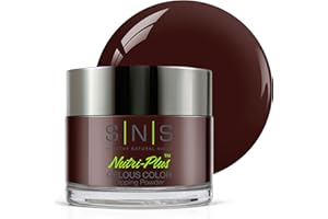 SNS HEALTHY NATURAL NAILS SNS Nail Dip Powder, Gelous Color Dipping Powder - Driven (Wine, Cream Finish) - Long-Lasting Acrylic Nail Color Lasts 14 Days - Low-Odor & No UV Lamp required - 1 oz