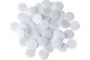 200 Pcs Microdermabrasion Cotton Filters Replacement 10 mm Dia Microdermabrasion Filters Facial Vacuum Filters Accesories Spo