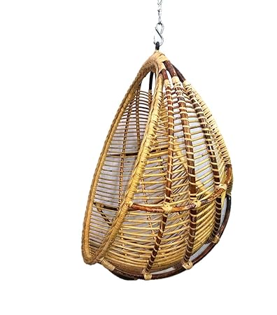 AVS Cane Swing Chair - with Chain (Moon Pattern)