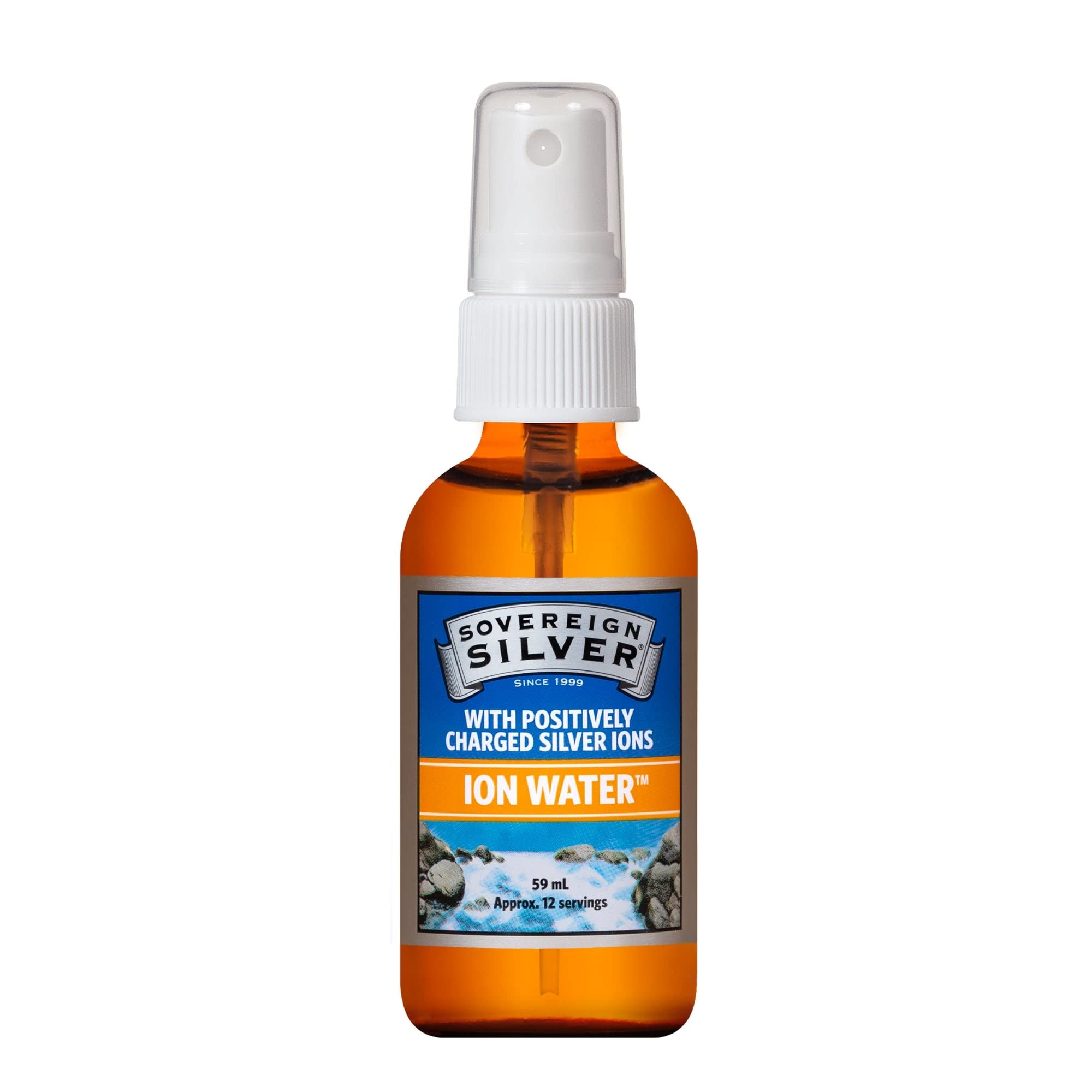 Sovereign Silver - Bio Active Silver Hydrosol (For External Use) 10 PPM Dropper Top 59ml