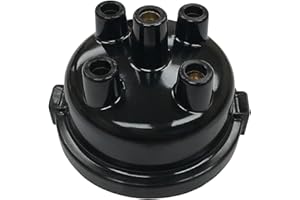 JJAGPARTS Distributor Cap (4-cyl.) (For WICO distributor) Fits John Deere 1010 2010 Case 730 830 840 Tractor AT14190 A20910
