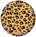 Kaleidoscope Cheetah Print Foil Mylar Balloon, 5 Piece