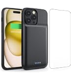 Amazon.com: Feob Battery Case for iPhone 15Pro (6.1Inch), Real
