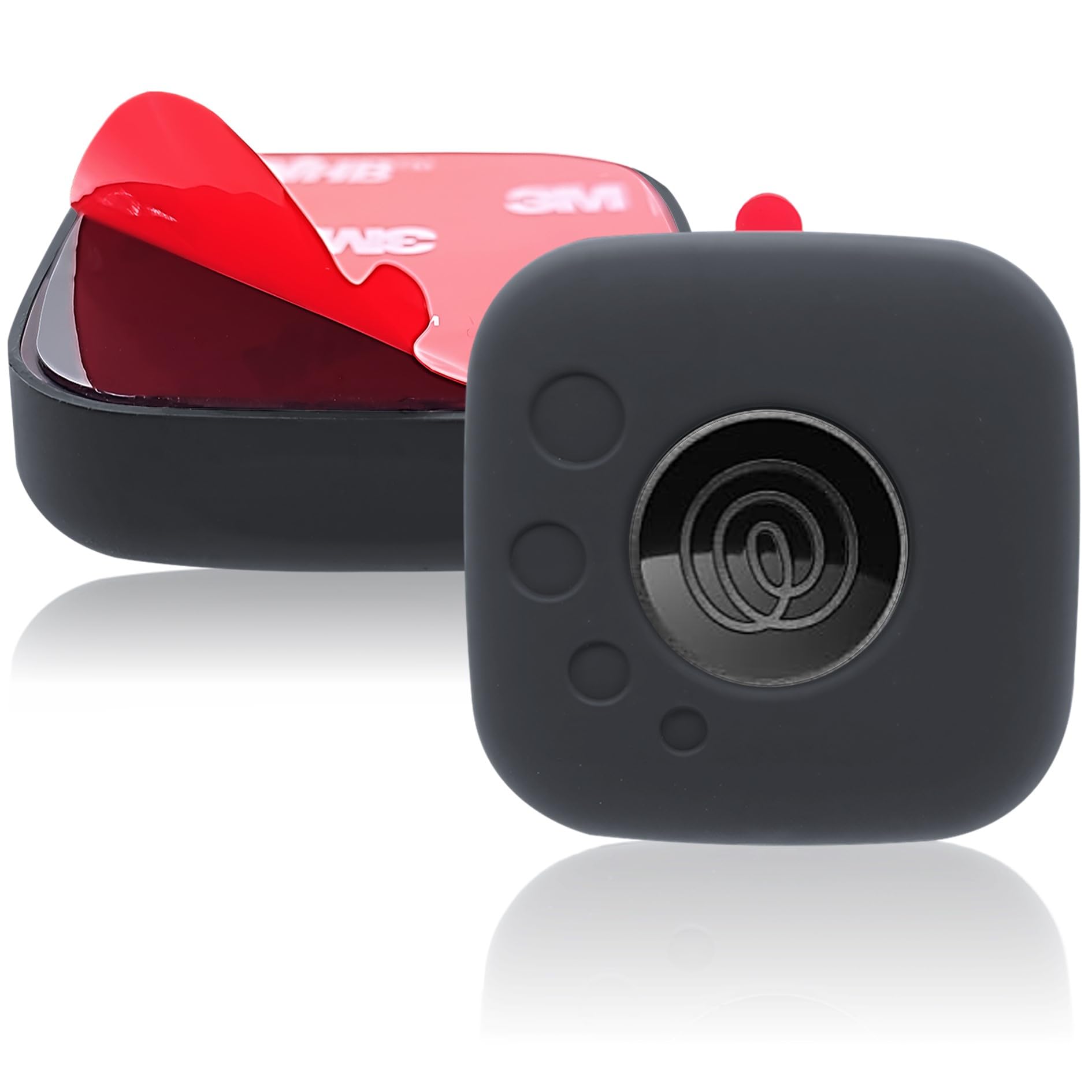 Photo 1 of Adhesive Mount for Tile Mate 2024,2022 tag with 3M VHB Sticker Protect tilemate Tracker for Bike,Car,Skis,Jetski,PWC's to Hidden Anti-Lost,Silicone Holder