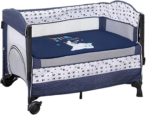 rocking chair with side bassinet