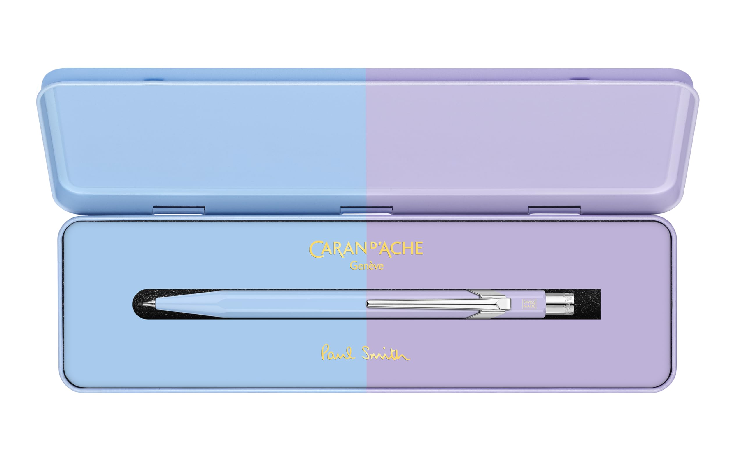 Caran d'Ache Paul Smith V4 Mechanical Pencil, Skyblue/Lavender