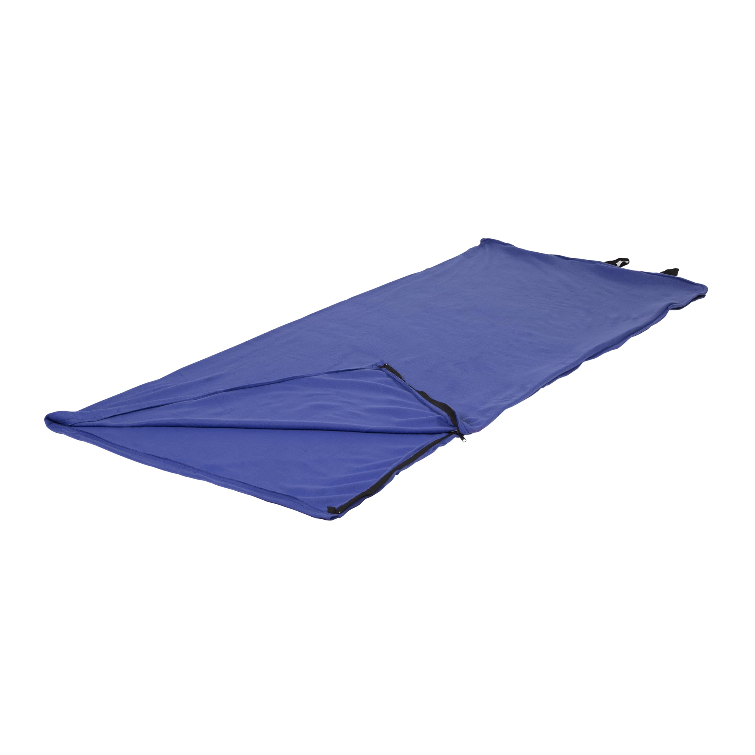 Stansport Fleece Sleeping Bag - Blue (510-50), (32- X 75-Inch)