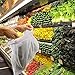 [Set of 12] Reusable Produce Bag, Mesh, Large, Medium & Small, Good for Grocery Shopping Storage of Fruit Vegetable Toys