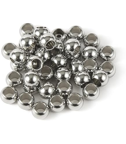 thumbnail image 2 of 40pcs Laugh Large Hole Happiness Loose Beads (4.5mm Hole 2 of 11