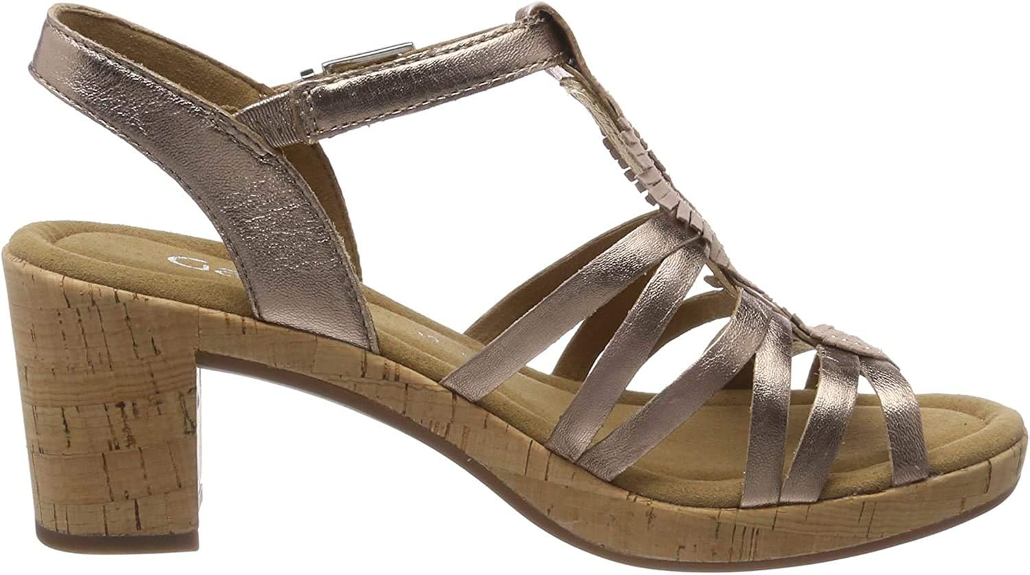 gabor metallic sandals