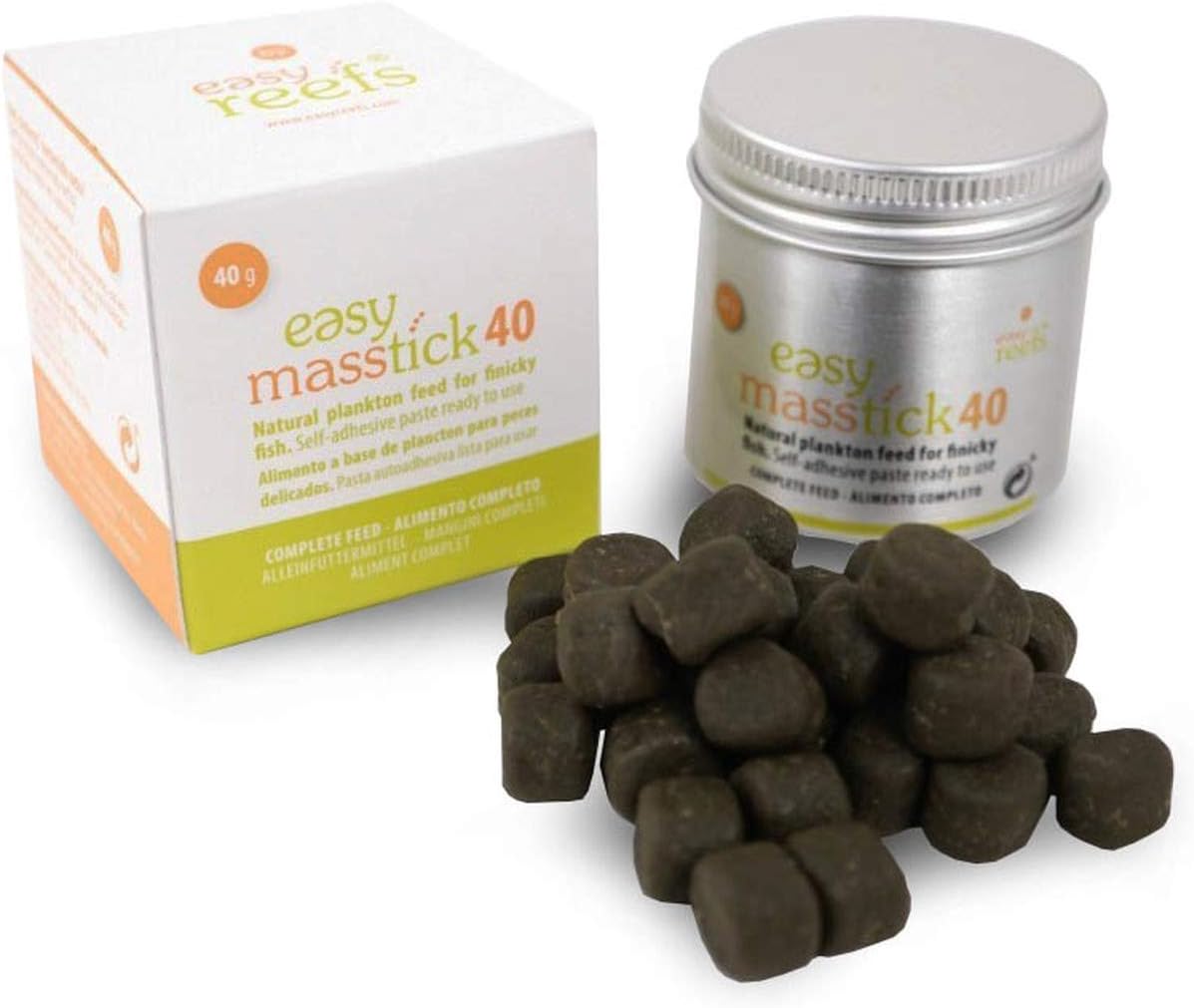 EasyReefs Easy Masstick 40 Tub Marine Fish Food (40g)