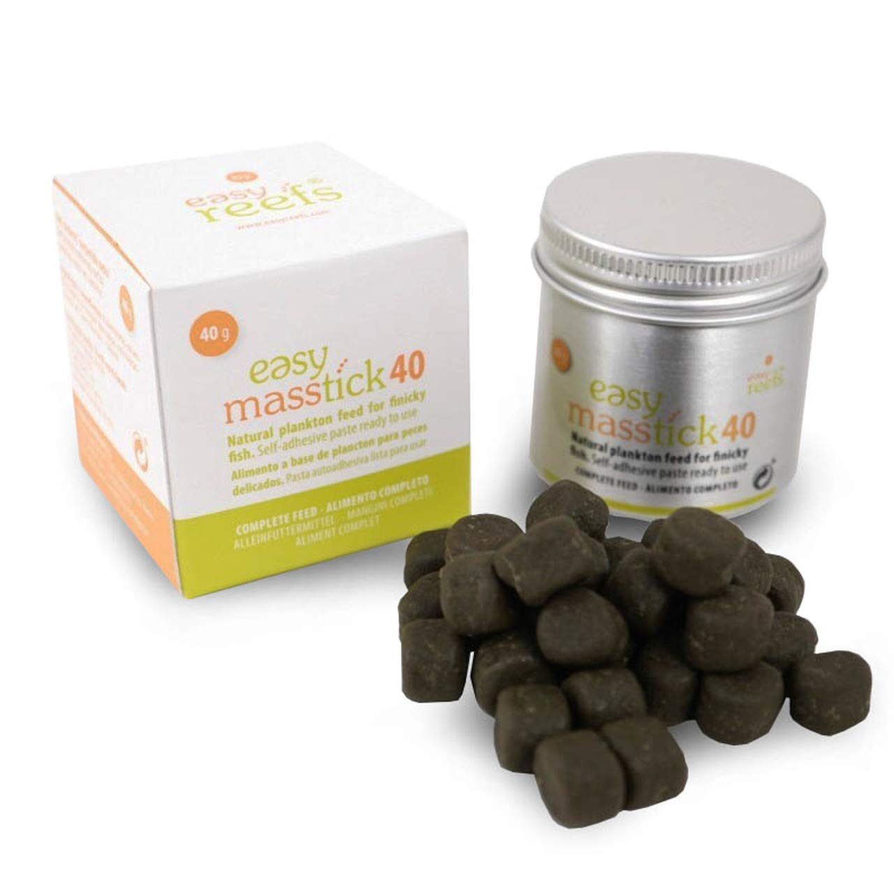 EasyReefs Easy Masstick 40 Tub Marine Fish Food (40g)