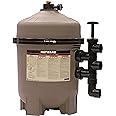 Hayward ProGrid 60 Square Foot High Capacity 120 Gallon Per Minute DE Filter for Large In Ground Swimming Pools and Outdoor Spas, Brown
