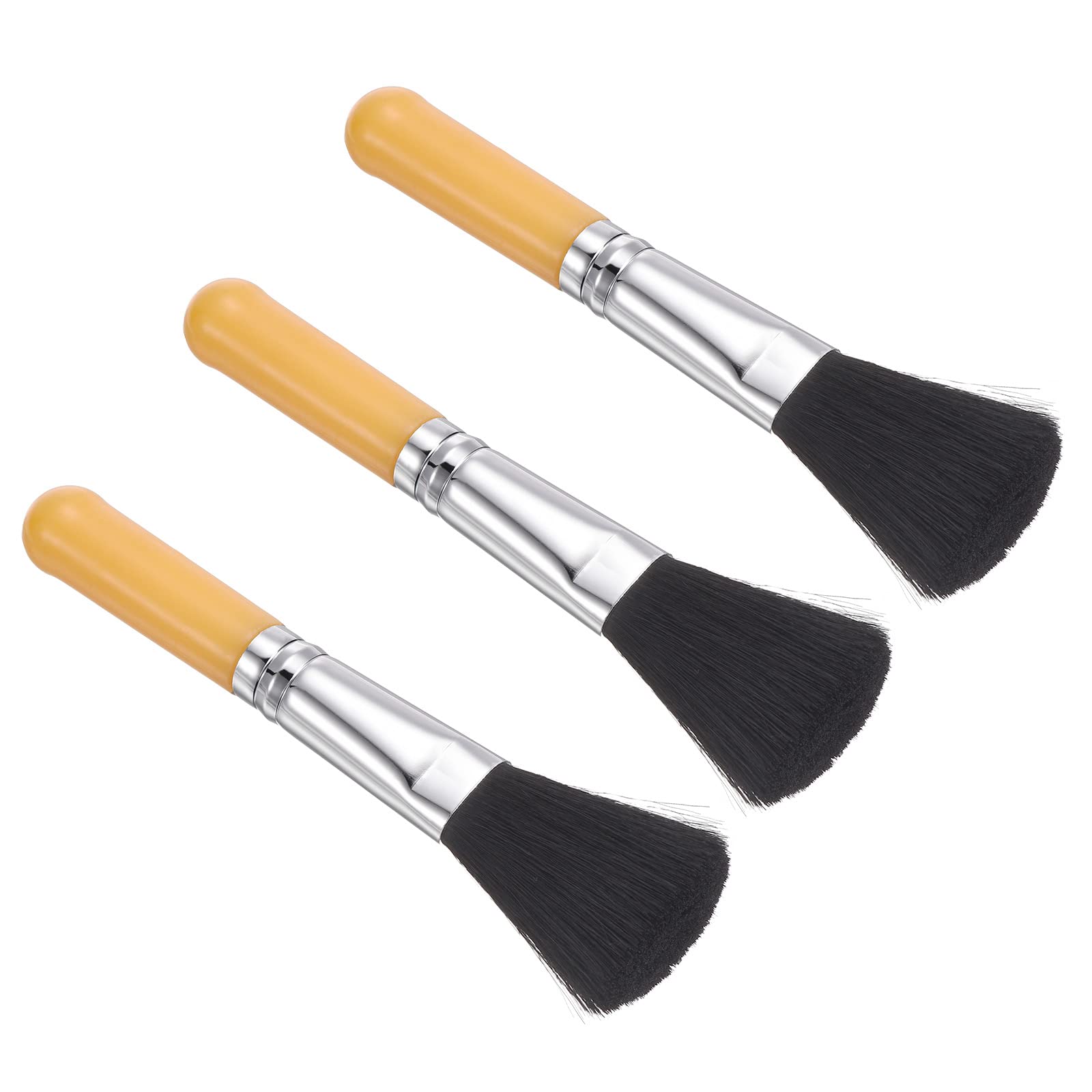 PATIKIL Keyboard Cleaning Brush, 3Pack 35mm Long Window Groove Cleaning Brush, for Laptop Computer Keyboard Window Yellow