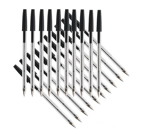 Q-Connect Ballpoint Pen Medium Black (Pack of 20)