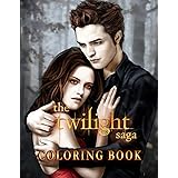 The Twilight Saga Coloring Book: Perfect Book For Fans Of Twilight Saga With Easy Coloring Pages In High-Quality| Great For E