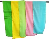 Omenluck Back Scrubber Exfoliating Shower Towel Bath Cloth Unisex Long Handle view 2
