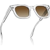 AVAWAY Polarized Sunglasses for Men Uv400 Protection Trendy Classic Acetate Square Outdoor Driving Sun Glasses AV279