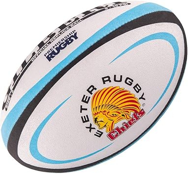 Amazon Gilbert Exeter Chiefs ミディラグビーボール Gilbert ラグビー