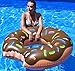 Cooluli Gigantic Chocolate Donut Pool Float - Fun for All Ages, 51-Inches