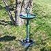 Heartland America 33inch Bird Bath with Solar Lamp