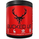 Bucked Up Pre Workout 6 Grams Citrulline, 2 Grams Beta Alanine, and 3 Other Registered trademarked Ingredients (Grape)