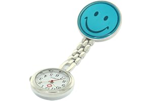FOBTIME Silicone Pocket Brooch Clip Fob Medical Nurse Watch Pocket Clock Gift for Hospital Doctors Nursing Timepiece