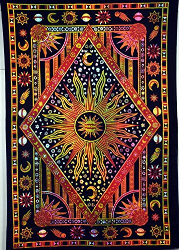 5 Psychedelic+Celestial+tapestry+Bohemian+Tapestry