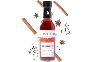 Hella Cocktail Co. Aromatic Bitters (5 Fl Oz) - Craft Cocktail Bitters for Classic Old Fashioned and Manhattan Cocktails