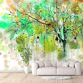 Wall Murals for Bedroom Abstract Great Tree Removable Wallpaper Peel and Stick Wall Stickers - 66x96 inches