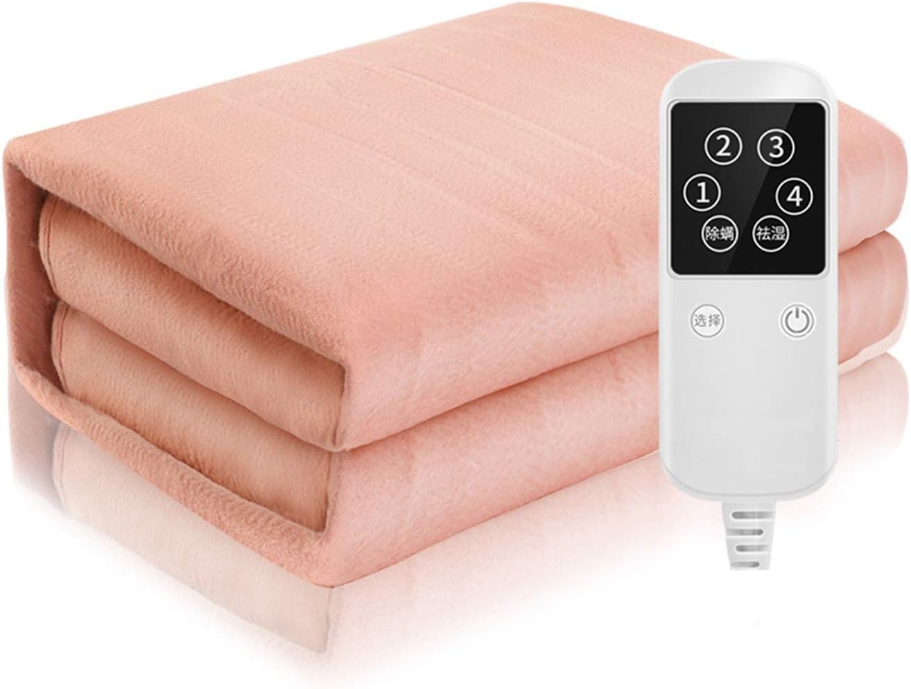 HEN'GMF Elektrische Heizdecke – Kuschelige Braune Heizdecke Sofadecke Oder Unterbett Wärmebett ...