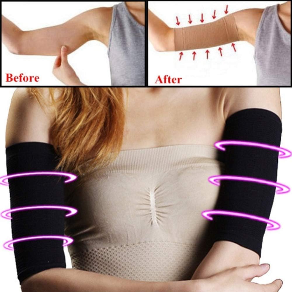 YunBest Fashion Beauty Women Shaper Weight Loss Thin Legs Thin Arm Calorie Off Fat Buster Slimmer Wrap Belt BestShop Black