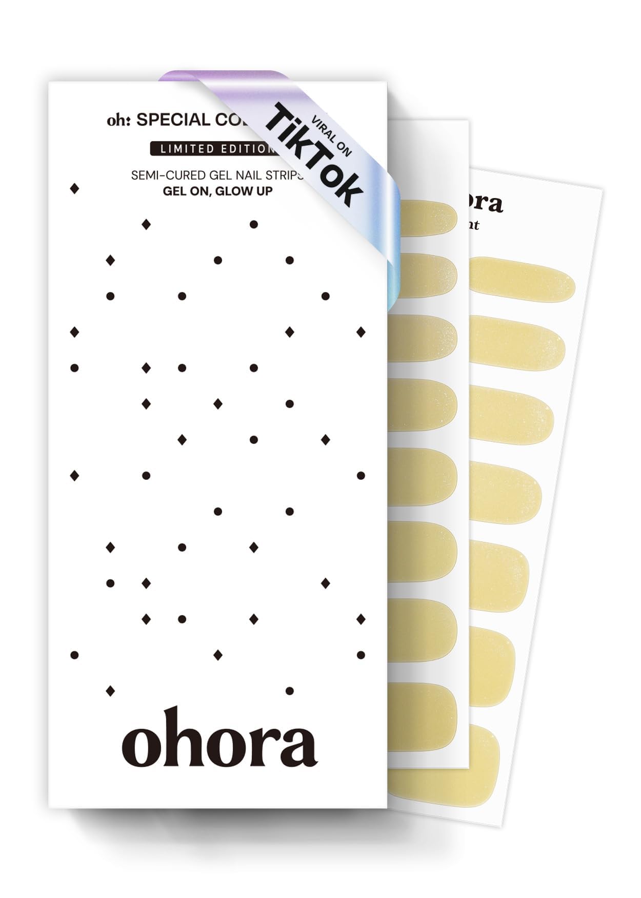 ohora Semi Cured Gel Nail Strips
