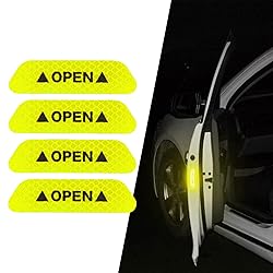 Fogfar 4 PCS Door Open Warning Reflective