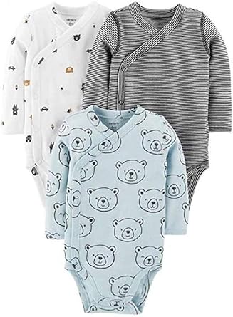 preemie side snap onesies