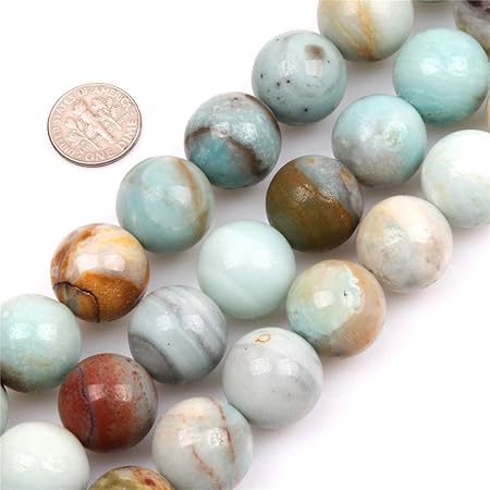 Amazon Com 18mm Round Mixed Color Amazonite Stone Gemstone Beads Strand 15 Inch Jewelry Making Beads Arts Crafts Sewing Amazon Com 18mm Round Mixed Color Amazonite Stone Gemstone Beads Strand 15 Inch Jewelry Making Beads Arts Crafts Sewing