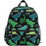 Cute Kid's Toddler Backpack Dinosaur Schoolbag for Boys Girls,Kindergarten Children Bag Preschool Nursery Travel Bag with Che