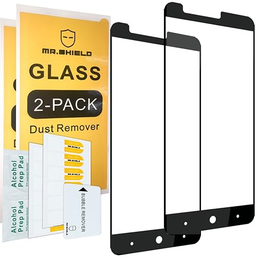 [2-PACK] Designed For ZTE ZMAX Pro [Tempered Glass