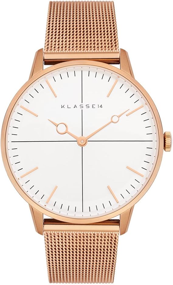 Amazon クラス14 Klasse14 腕時計 Disco Volante Rose Gold Mesh Di16rg002w ローズゴールド 36mm メッシュ クォーツ メンズ レディース 正規輸入品 メンズ腕時計 腕時計 通販