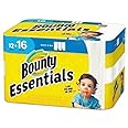 Bounty 74682 Essentials Select-A-Size Paper Towels, 2-Ply, 83 Sheets/Roll, 12 Rolls/Carton