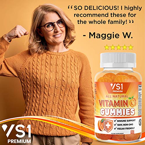 Vitamin C Gummies 2 Pack with Echinacea for Immune Support Booster