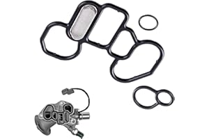 Fiknonk 3 PCS Oil Filter Housing Gasket Kit, Includes Solenoid Valve Gasket and Filter, Replacement for 15825-P8A-A01 36172-P