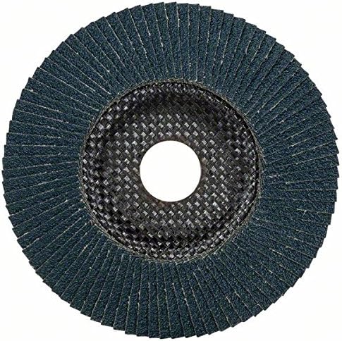 Bosch 1x PRO Metal X571 Flap Disc Angled Version Fiber for Small Angle Grinders (for Steel Stainless steel, diameter 125 mm - Image 3