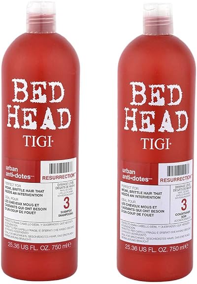 TIGI Bed Head Urban Antidotes Resurrection Shampoo & Conditioner 750ml Duo Pack