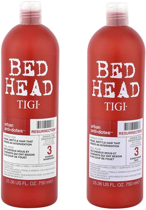 TIGI Bed Head Urban Antidotes Resurrection Shampoo & Conditioner 750ml Duo Pack