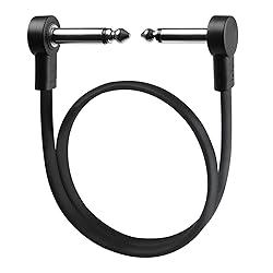 GOGHOST 18 Inch Guitar Patch Cables, 1/4" TS Right