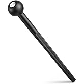 Teyva Daily 10lb 39.6 Inch Solid Steel Macebell for Strength Training | Heavy Duty Non-slip Knurled Handle,Gym MaceBell,Improve Swing Control,Grip Strength,Shoulder Mobility,Full-Body Training