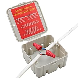 Open Splice Junction Box (Single), One-Piece